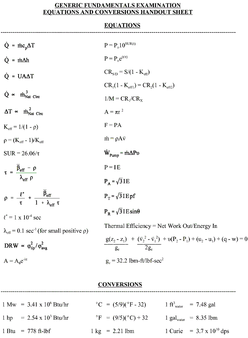 btu formula charts